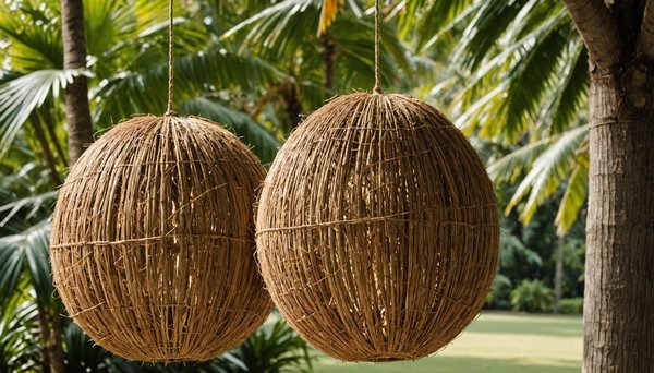 Toile de coco : ombre naturelle pour un extérieur accueillant