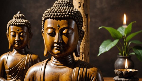 Bouddha en bois : styles et conseils pour votre déco