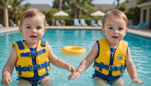 Top gilets de natation pour bébé : alliez sécurité et plaisir
