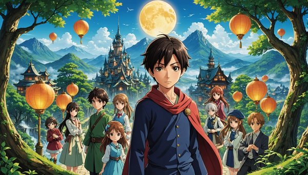 Découvrez le monde enchanteur du papier peint manga